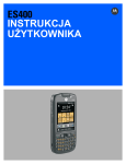 ES400 User Guide [Polish] (P/N 72E-136310