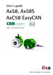 Ax58_Ax58S_AxC58 EasyCAN CANopen interface User's guide in