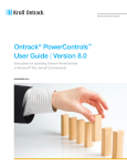 Ontrack® PowerControls™ User Guide | Version 8.0