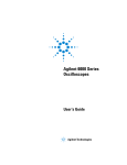 Agilent 6000 Series Oscilloscopes User's Guide