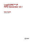 Xilinx UG175 FIFO Generator v5.1, User Guide