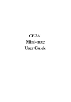 CE2A1 Mini-note User Guide