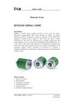 AMR58/AMRC Manuale d'uso in italiano - User's guide in