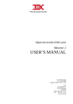 Monitor 2 - user guide