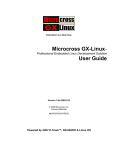 Microcross GX-Linux™ User Guide