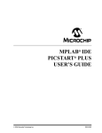 MPLAB IDE PICSTART Plus User's Guide