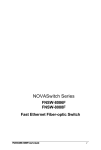 FNSW-8086/FNSW-8088 User's Guide