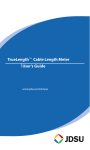 TrueLengthf Cable Length Meter User's Guide