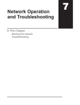 Network Operation and Troubleshooting