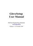 GloveSetup User Manual