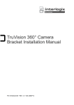 TruVision 360° Camera Bracket Installation Manual