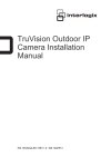 TruVision Outdoor IP Camera Installation Manual