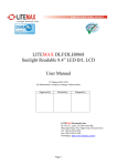 LITEMAX DLF/DLH0868 Sunlight Readable 8.4” LED B