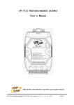 GW-7552 PROFIBUS/MODBUS GATEWAY User's Manual