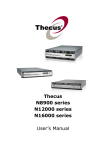 Thecus N8900 series N12000 series N16000 series User's Manual