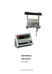 USER MANUAL LINE SCALES