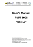 User's Manual PMM 1008