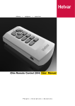 User Manual iDim Remote Control (304)