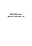 Service Manual: Sapphire 2/Garnet (C244/C239), JP5500/JP8500