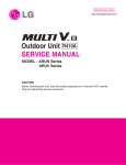 Outdoor Unit SERVICE MANUAL - Systemy klimatyzacji LG w