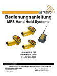 Hand Held MFSHL Operators Manual