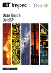 User Guide OvidSP