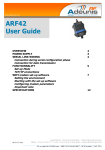 ARF42 User Guide