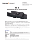 CL-2 User Guide and Technical Information