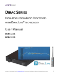 miniDSP DDRC User Guide