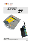 TBox-WM/-LP User's Guide