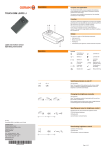 Operating instructions OSRAM Sensor Touch DIM LS/PD LI Light