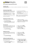 Operating instructions Model GL112