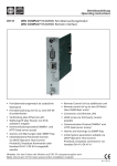 Betriebsanleitung Operating instructions OH 51 WISI