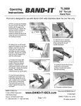 TL3800 Operating Instructions www.BAND-IT