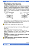 INSTALLATION AND OPERATING INSTRUCTIONS