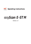 E-STM Operating Instructions