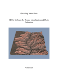 Operating Instructions 3DEM Software for Terrain