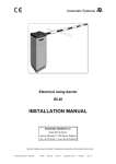 INSTALLATION MANUAL