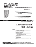 Narrowstick Installation Manual