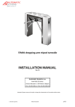 INSTALLATION MANUAL