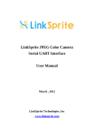 LinkSprite JPEG Color Camera User Manual V1.1