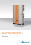 Operation and installation manual Betriebs- und