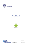 User Manual Exchange (NUWS) on Android ICS
