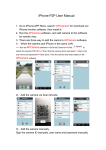 iPhone APP User Manual