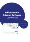 Telfort Mobile Internet Software User Manual