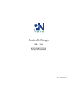 Bandwidth Manager BM-104 User's Manual