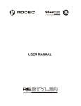 USER MANUAL