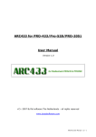 ARC250 for BC250/785 User Manual
