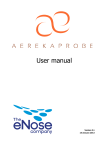 User manual - The eNose Company