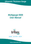 Multigauge 5500 User Manual